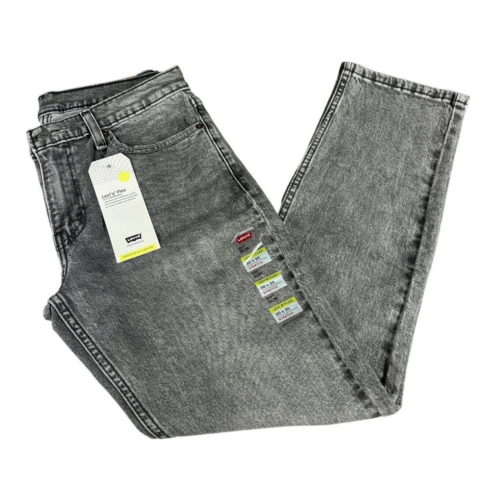 Levi's 511 Original Slim Fit Ticket To Ride Black Jeans Men's Sz 30x30 - 36x34